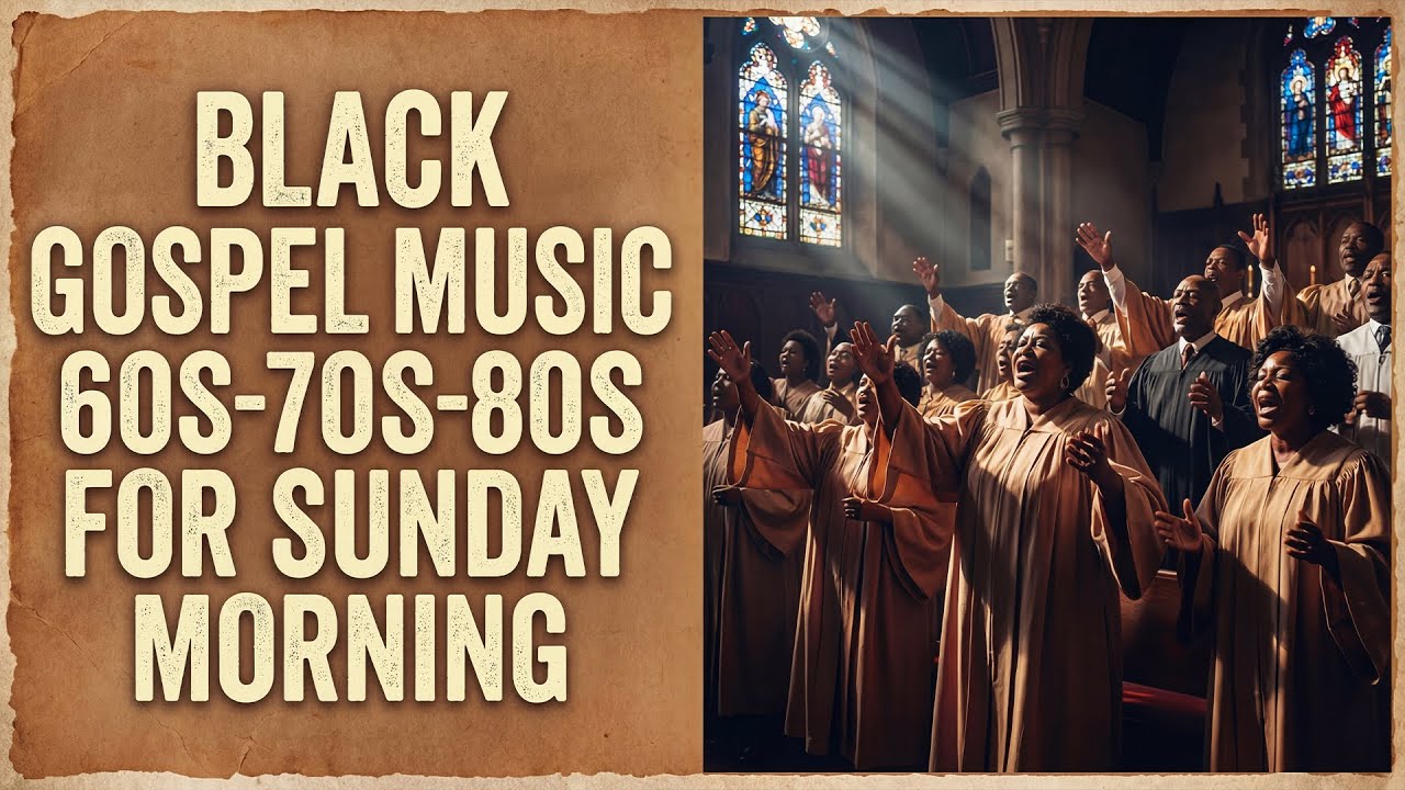 BLACK GOSPEL MUSIC FOR SUNDAY MORNING | OLD GOSPEL 60S 70S 80S | VINTAGE GOSPEL MUSIC OF ALL TIME