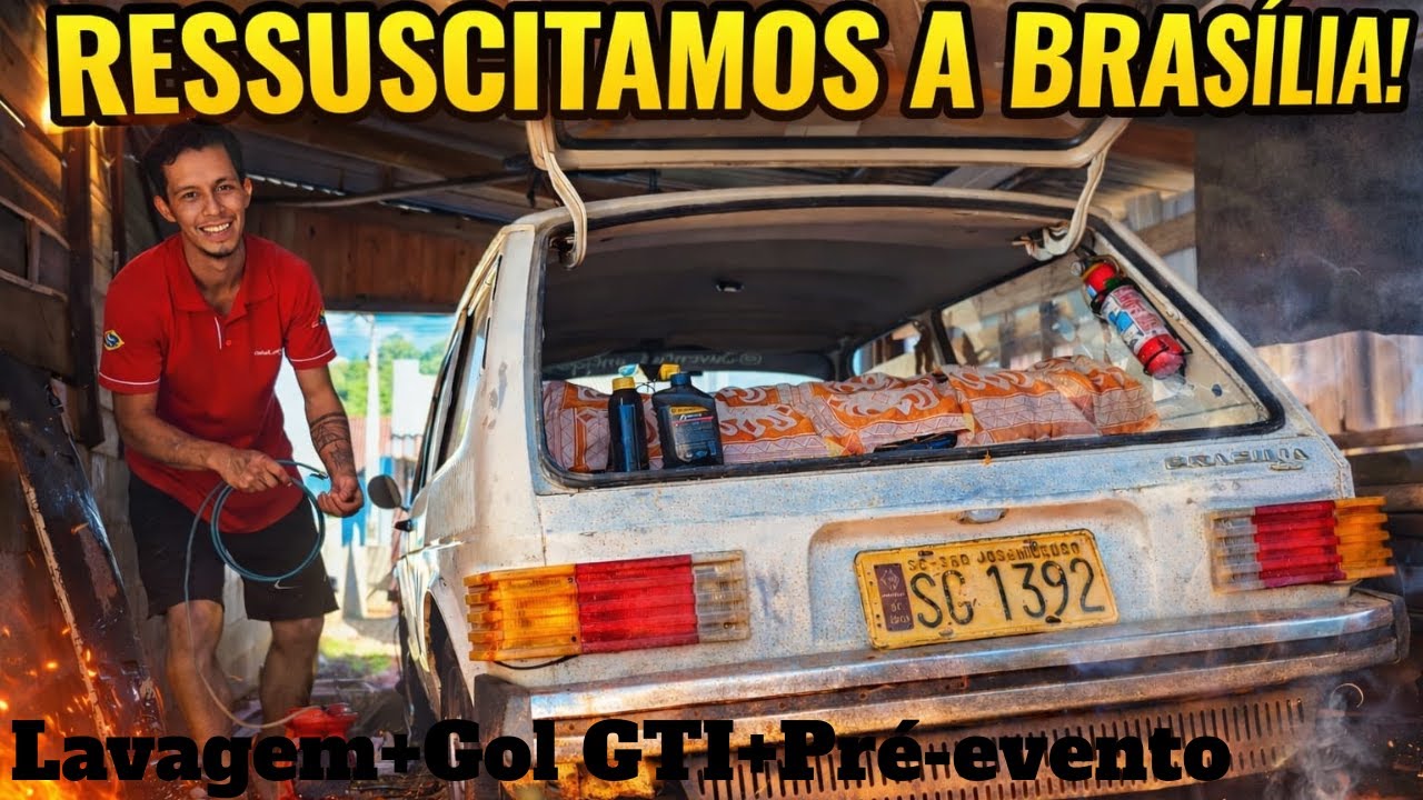 Brasília Ligou, Gol GTI Brilhou e Partimos pro Pré-Encontro do Cedro Car Club!