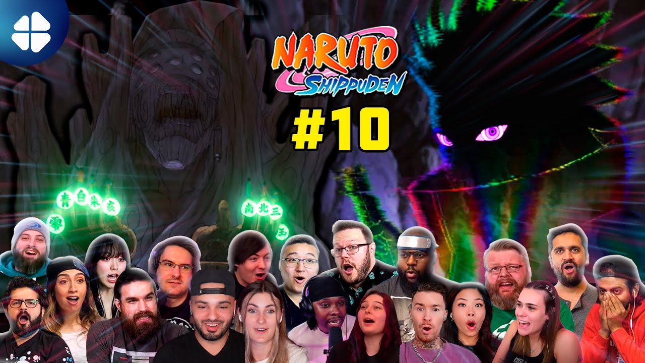 Shippuden Episode 10 MEGA Reaction Mashup | ナルト海外の反応