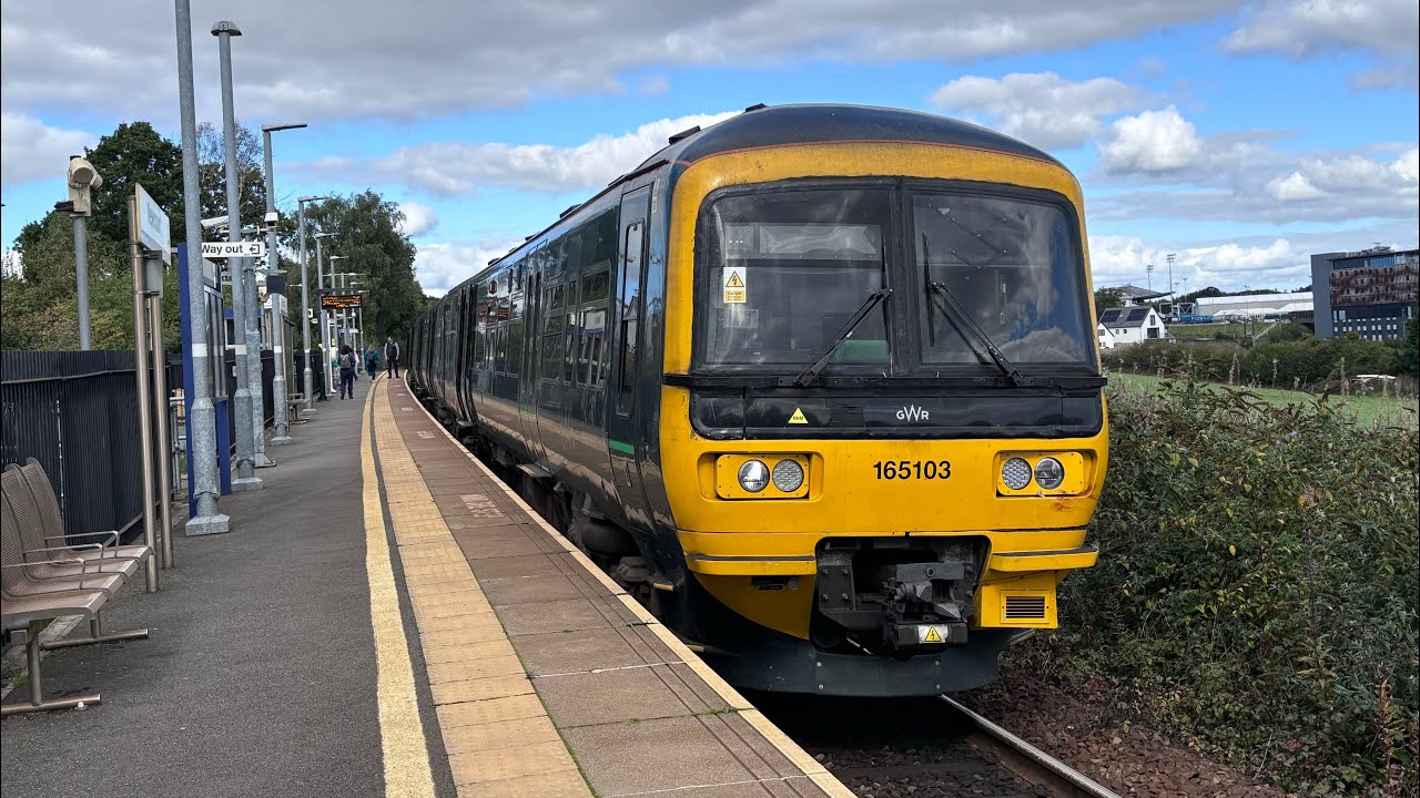 Newcourt Railway Station | Trains at and a tour of the station | 28/09/2024