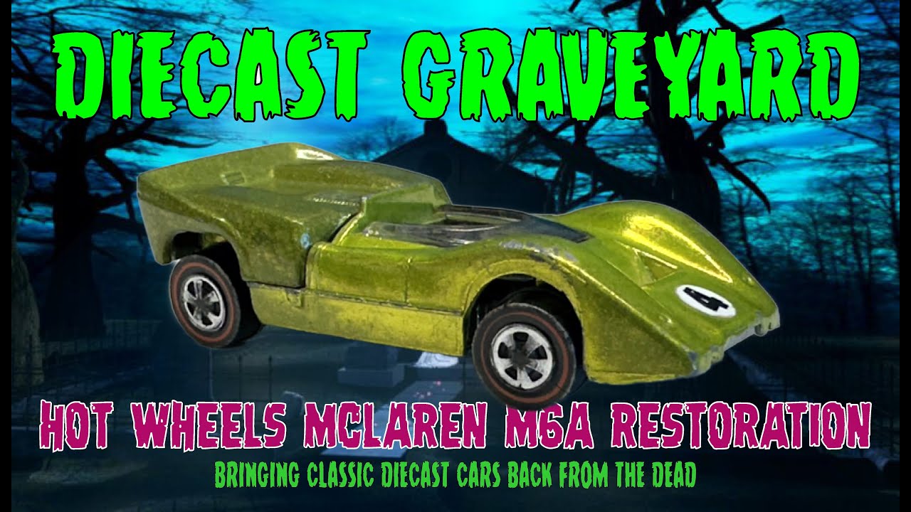 Restoring The Hot Wheels Mclaren M6A, Epic Hood Repair