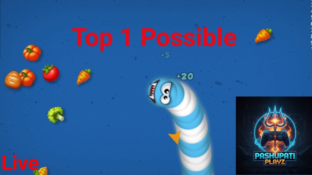 🔴 LIVE: Fastest Worm Growth Lucifer gaming #shorts #shortsfeed #wormszone #wormszoneio #live #viral