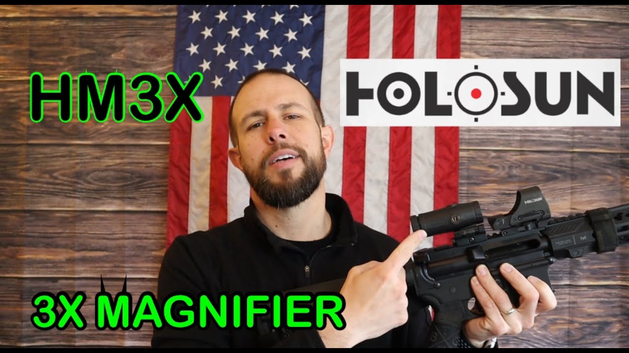 Holosun HM3X Red Dot 3X Magnifier Review / Red Dot Magnifier VS. LPVO