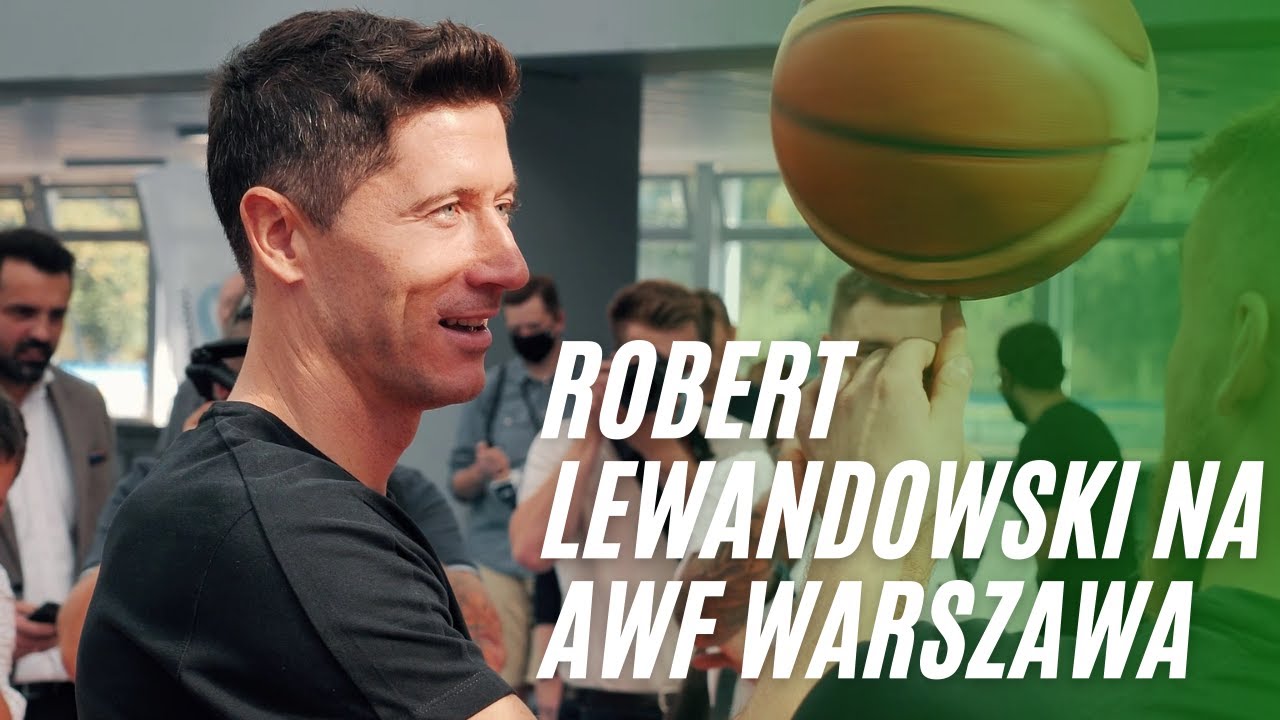 Robert Lewandowski, Anna Lewandowska oraz plejada gwiazd na AWF Warszawa