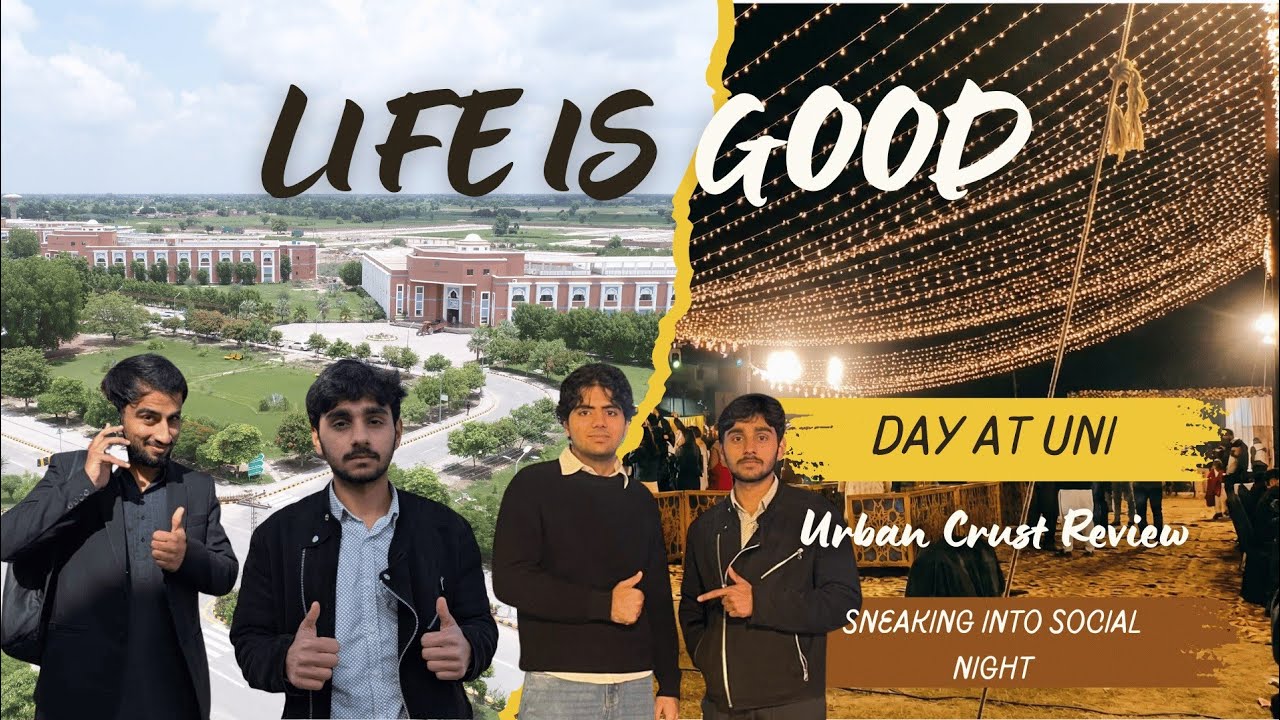 Boring Lectures, Urban Crust Review & Sneaking into Social Night 