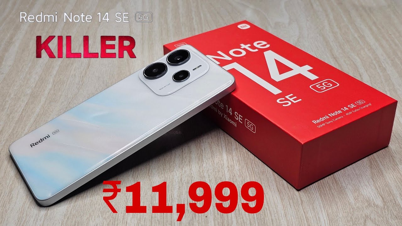 REDMI NOTE 14 SE 5G || COOLEST SMARTPHONE BY REDMI? || WATCH THIS REVIEW.