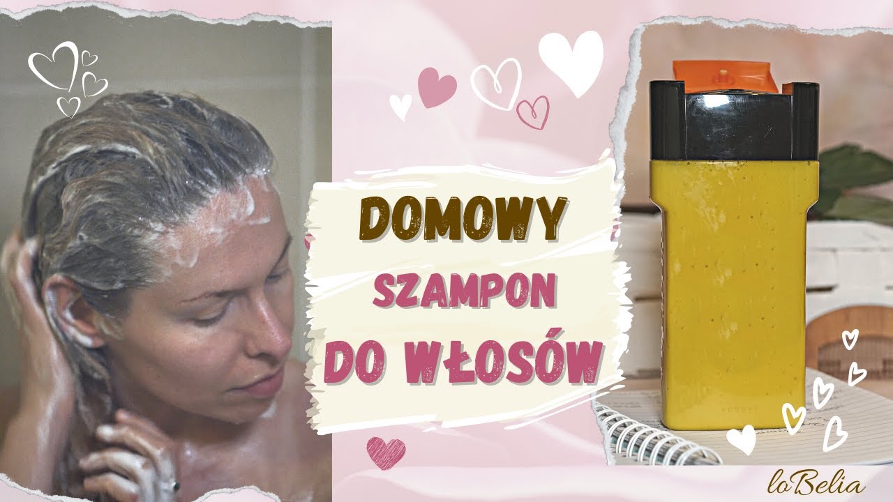 Jak zrobić wzmacniający SZAMPON do włosów z pokrzywą // DIY // loBelia