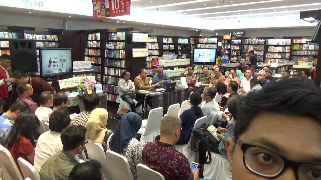 EVENT | Bedah buku THE GREAT SHIFTING oleh Prof Rhenald Kasali, 24 Juli 2018