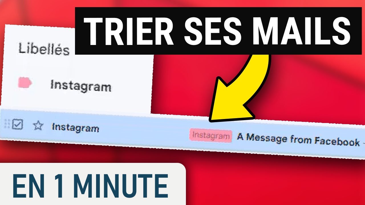 Organiser ses mails sur Gmail