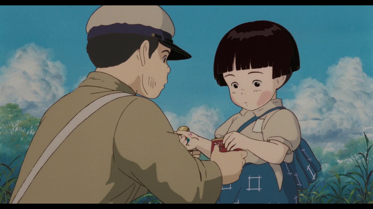 Setsuko Cute Moments! | 節子がかわいい | Grave of the Fireflies (1988)