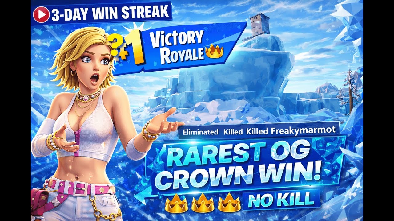 RAREST OG CROWN WIN! 👑 3 Day Win Streak