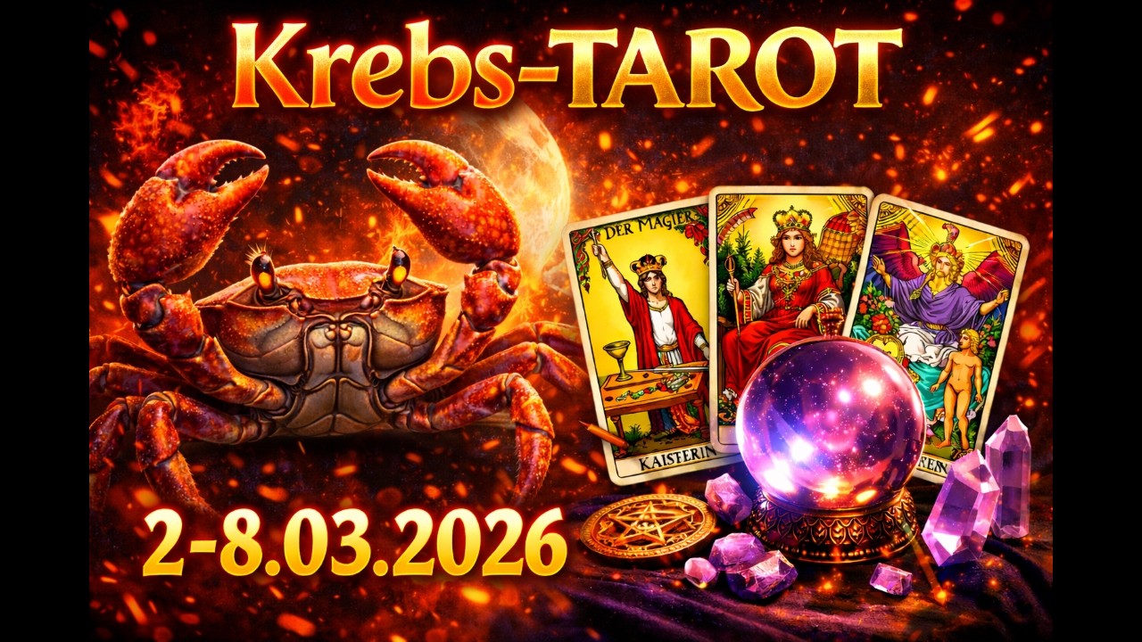 Tarot ♋️ Krebs ♋️ 2-8.03.2026. Der Turm fällt und du wirst frei!