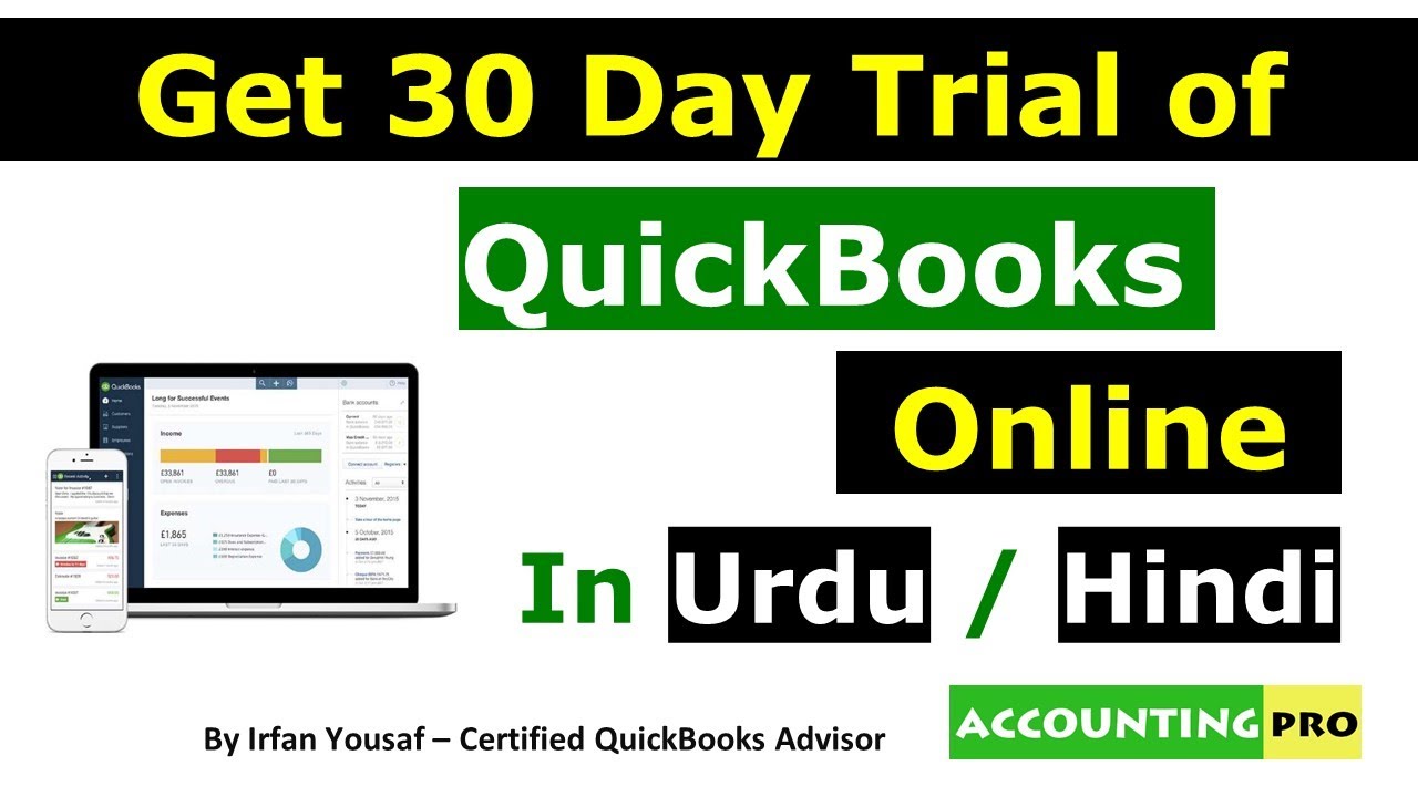 01- How to Activate Free 30 Day Trial | QuickBooks Online Tutorial | Urdu / Hindi