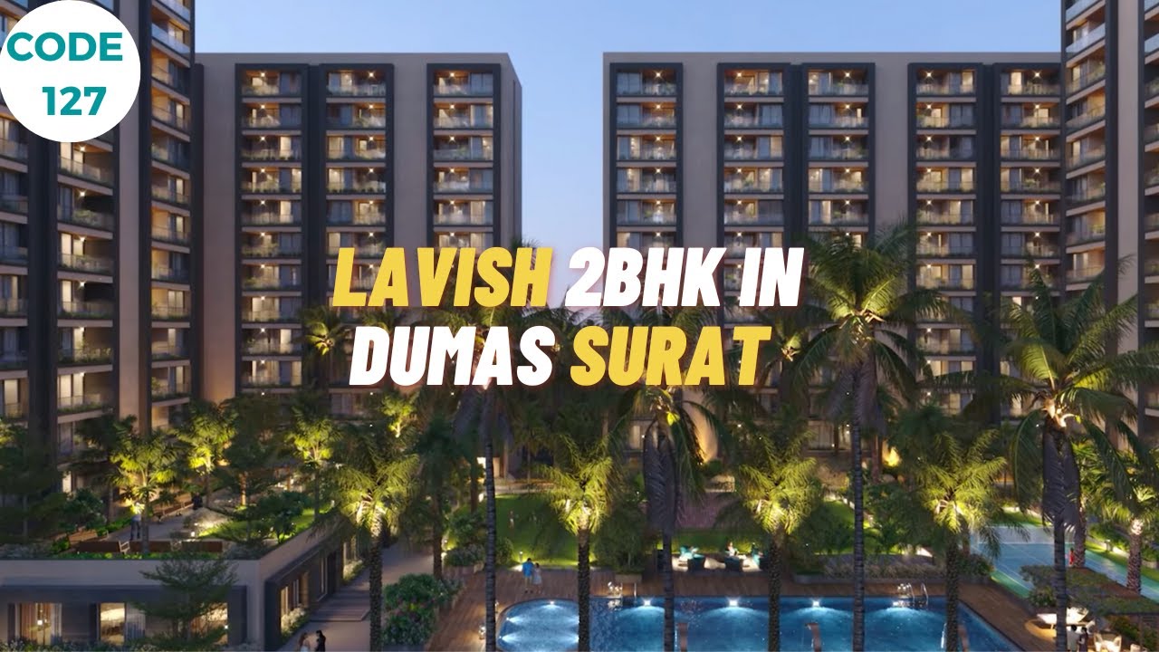 Buy 2bhk Luxurious flats in Dumas area of Surat with all modern amenities!