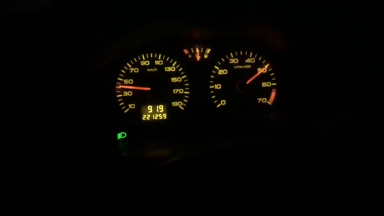 Peugeot 106 1.4 sport 0-100 acceleration. Stock