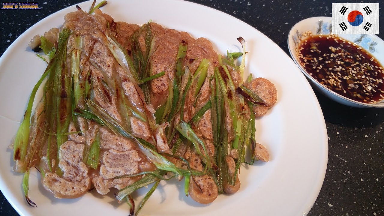Korean Scallion Pancakes 파전