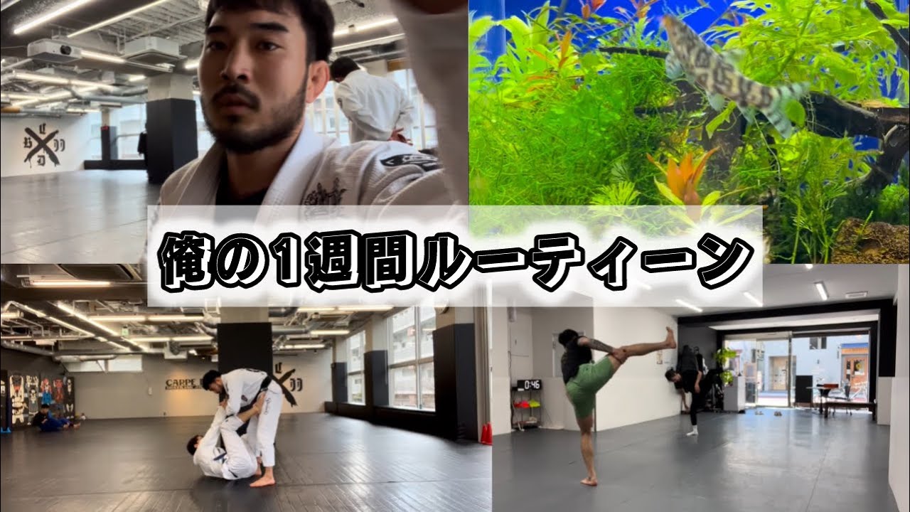 僕の1週間ルーティン。