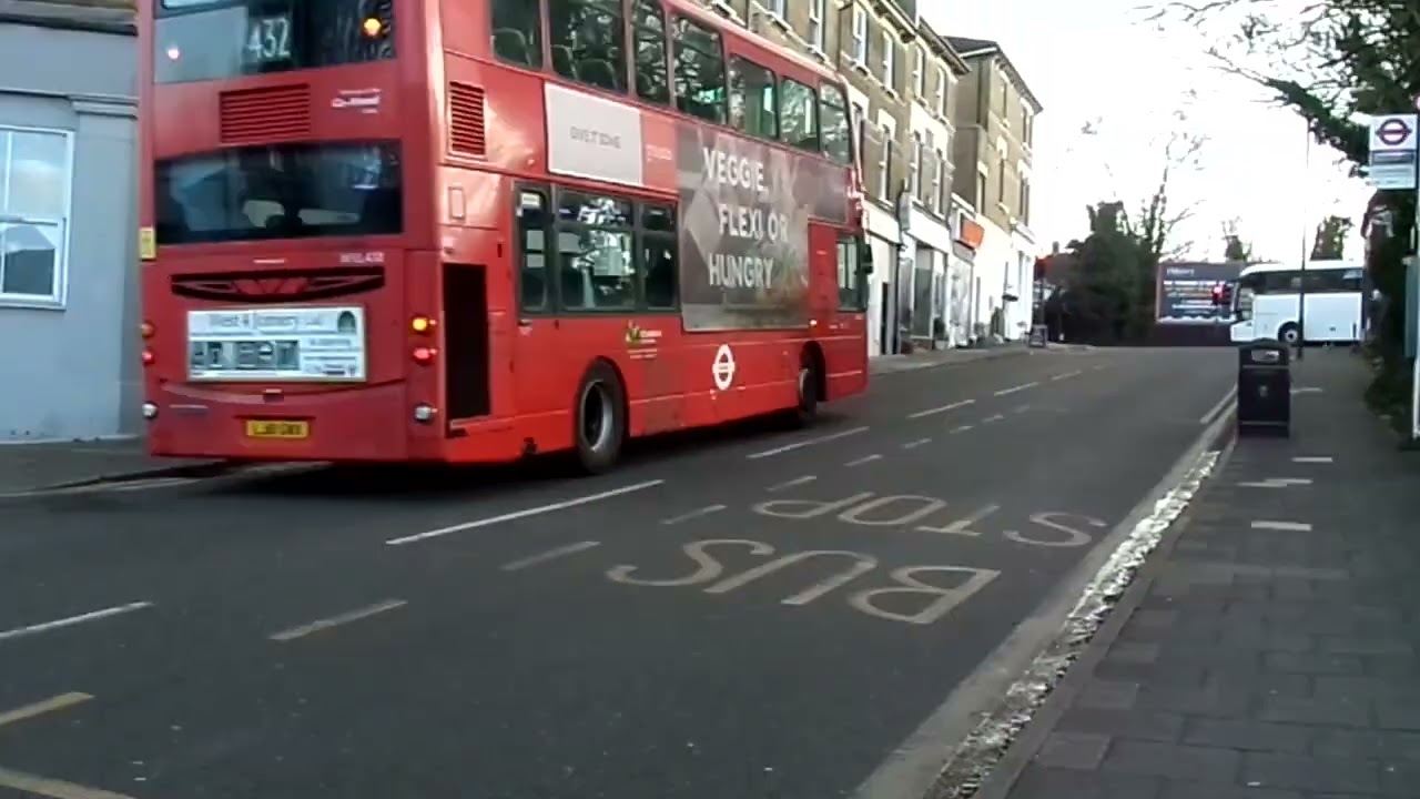 Wright Gemini 2 Volvo B9TL Go Ahead London WVL438 LJ61GWX Route 432 Leaving at Anerley Stn *Last Day