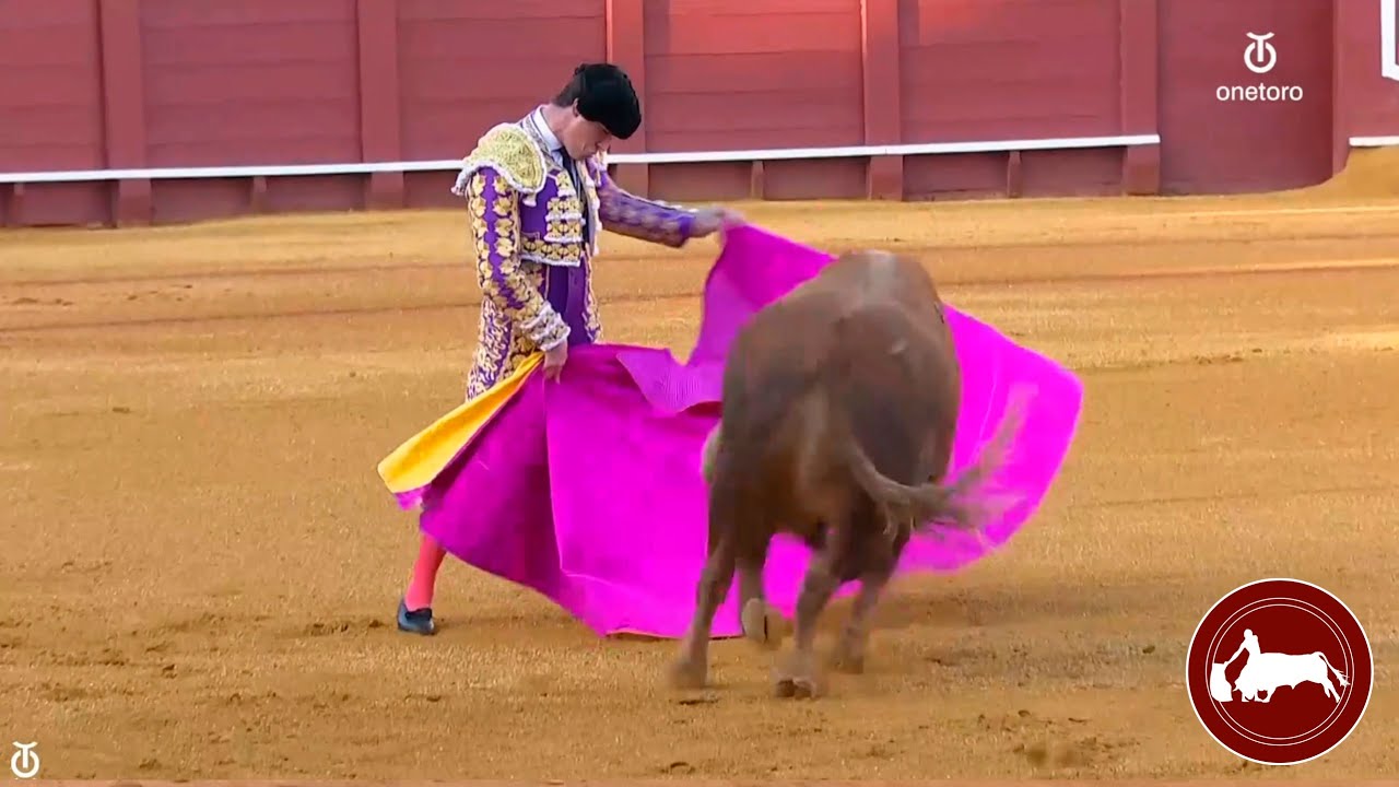 Daniel Luque, primer toro, Feria de Abril, Sevilla 12-04-2024