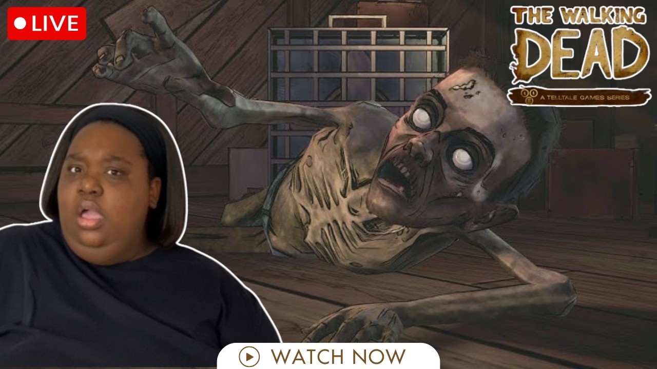 🔴 LIVE: Playing The Walking Dead Szn 1 Finale… I’m Not Ready 😭