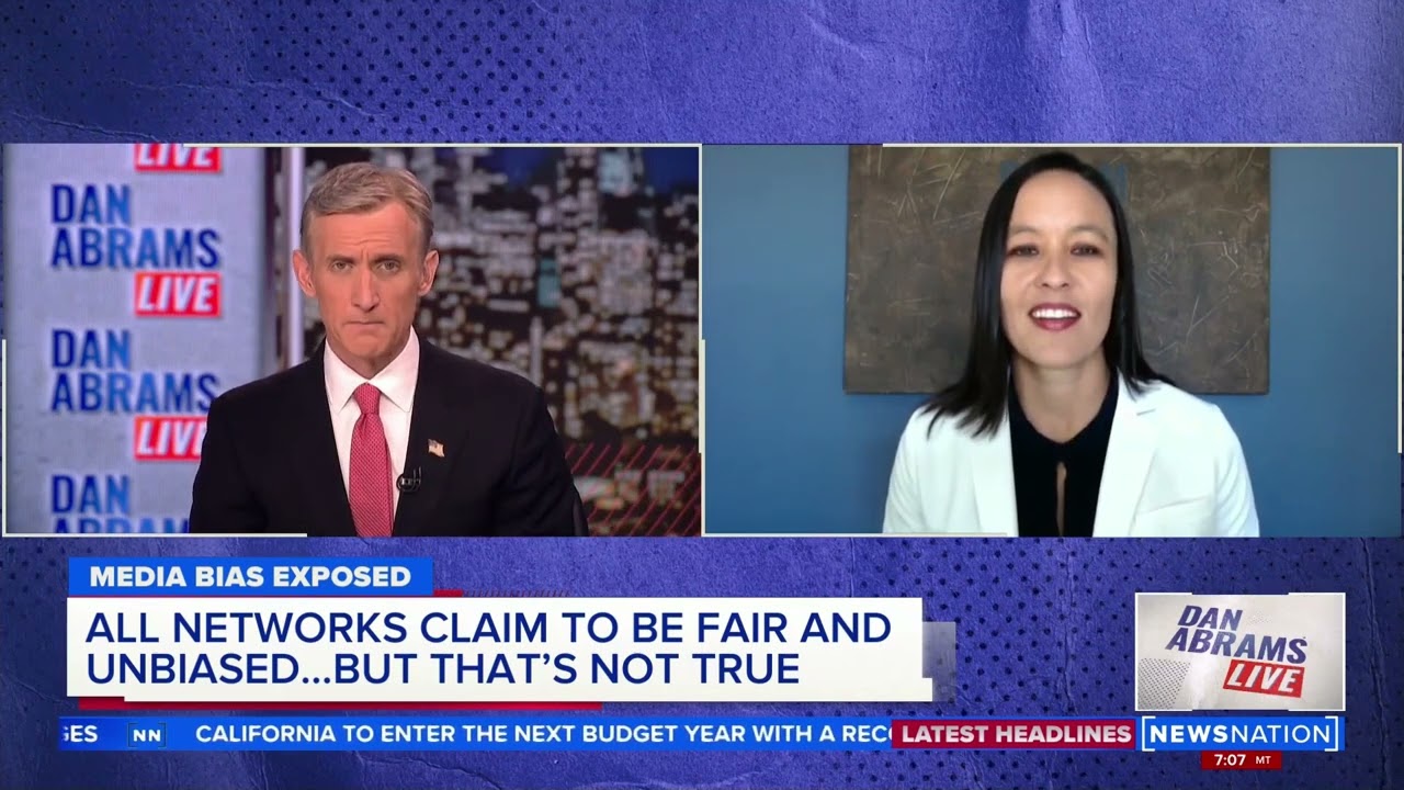 Vanessa Otero talks about the Media Bias Chart on Dan Abrams Live