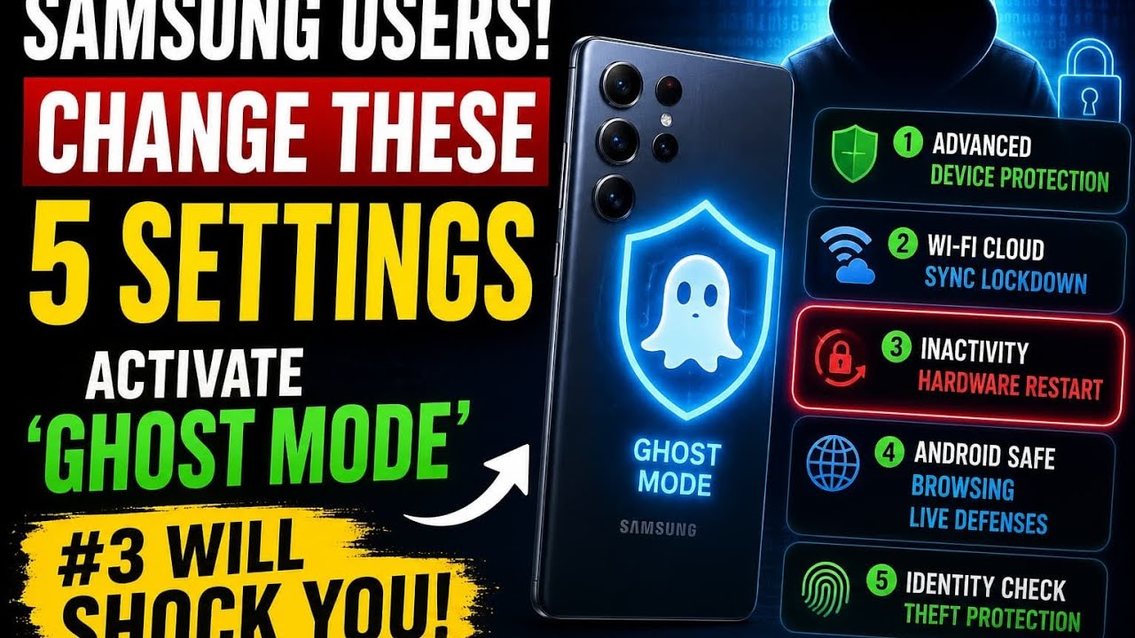 Turn On These 5 Samsung Security Settings NOW!