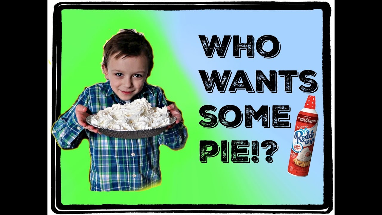 Pie in the face PRANK! Kid style