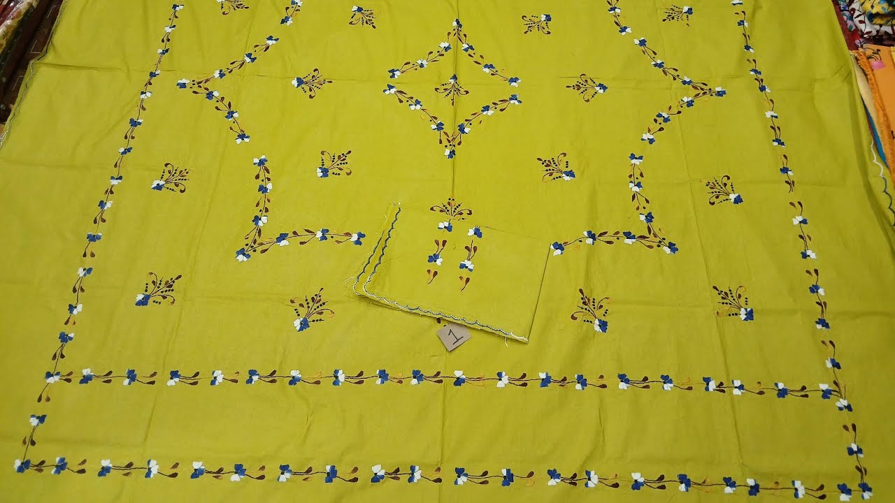 embroidary bedsheet wholesaler || Kolkata Cotton Bedcovar || 100% cotton