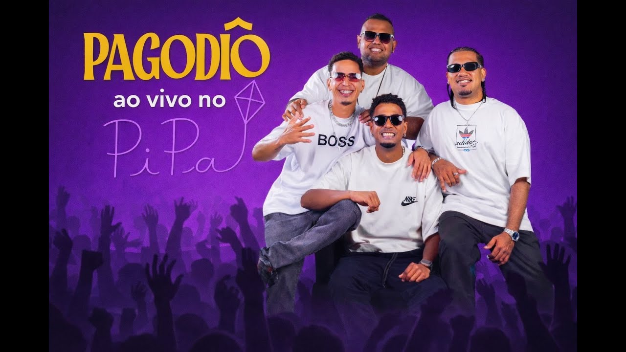 Pagodiô ao vivo Pipa Bar – Valeu/Livre pra voar/A batucada te pegou/Paixão verdadeira/Vamo que vamo