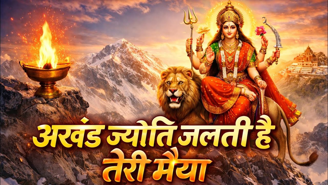 अखंड ज्योति जलती है तेरी मैया 🔥 | MATA RANI BHAJAN | अद्भुत भजन@jindagitalks_Bhaktisafar 