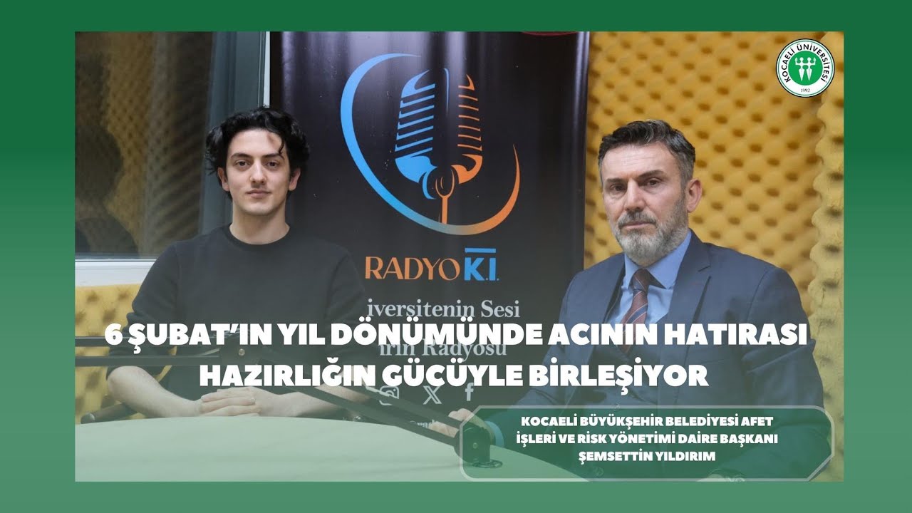 6 Şubat’ın Yıl Dönümünde Acının Hatırası Hazırlığın Gücüyle Birleşiyor
