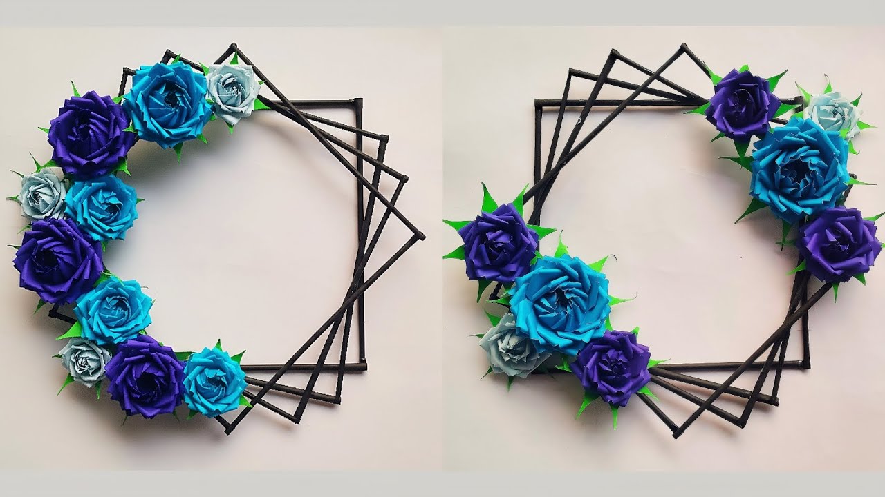 Beautiful wall hanging craft | paper craft ideas | wall decor craft ideas #craft #diy 
