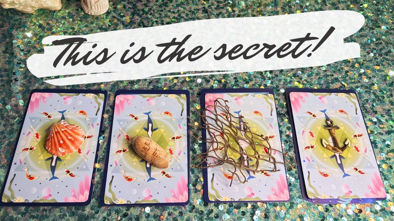 Success is near! Here’s the proof! 🌙 🌊🐚 pick a card