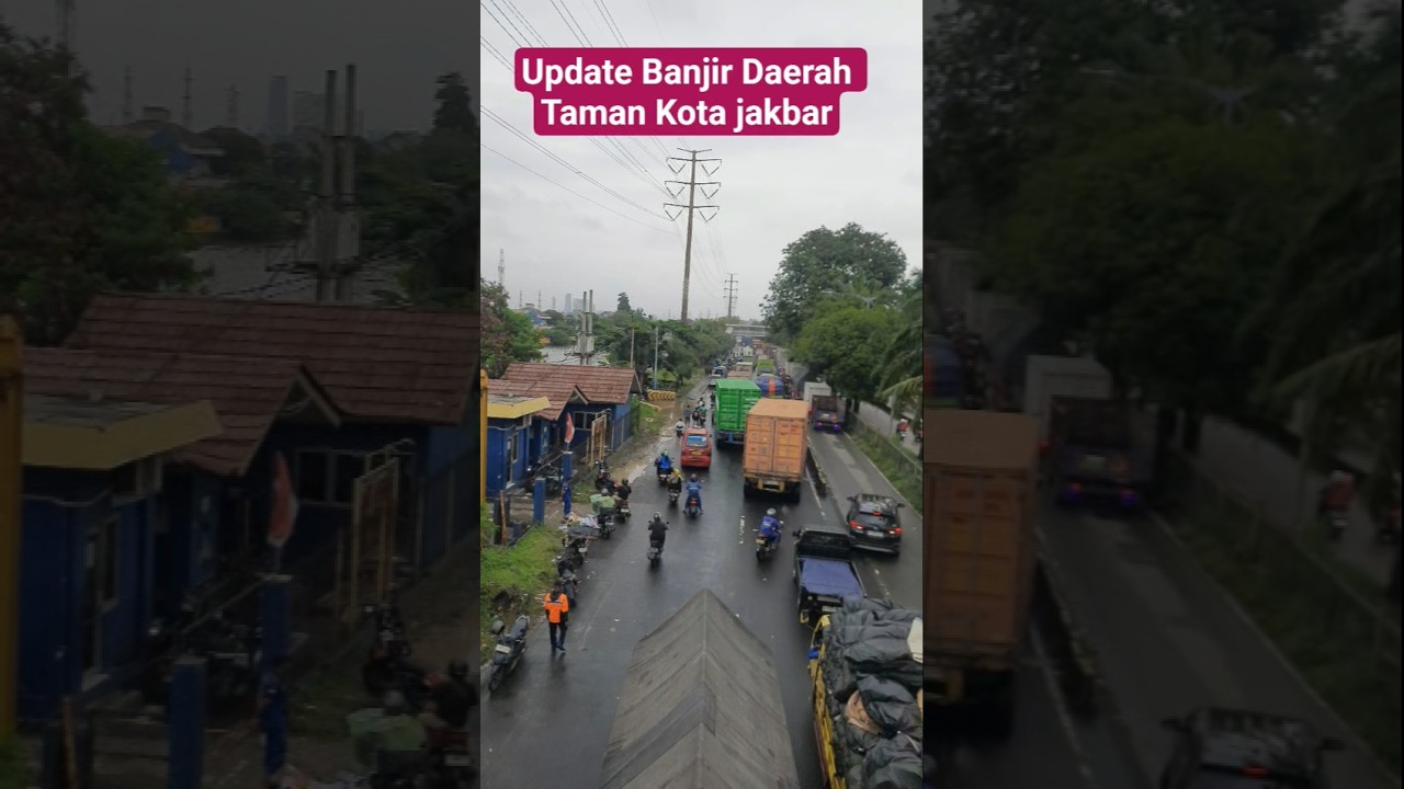 update 23/01/2026 banjir di taman kota 