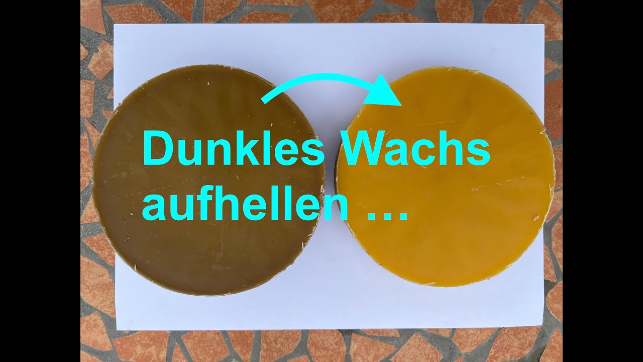 Bienenwachs aufhellen mit Oxalsäure
