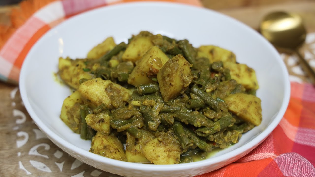Trini Curry Bodi and Aloo ( VEGAN )- Episode 2084