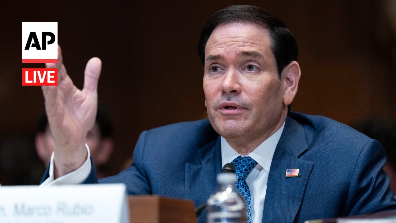 LIVE: Marco Rubio testifies before Senate on State Department&rsquo;s 2027 budget request