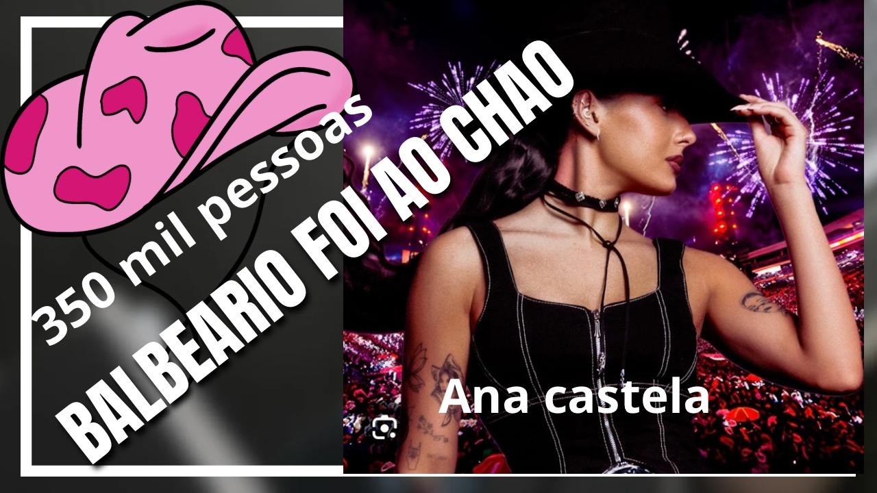 ANA CASTELA NO CARNAVAL 2026 EM BALNEÁRIO CAMBORIÚ | Praia Central LOTADA! #anacastela #viral #show