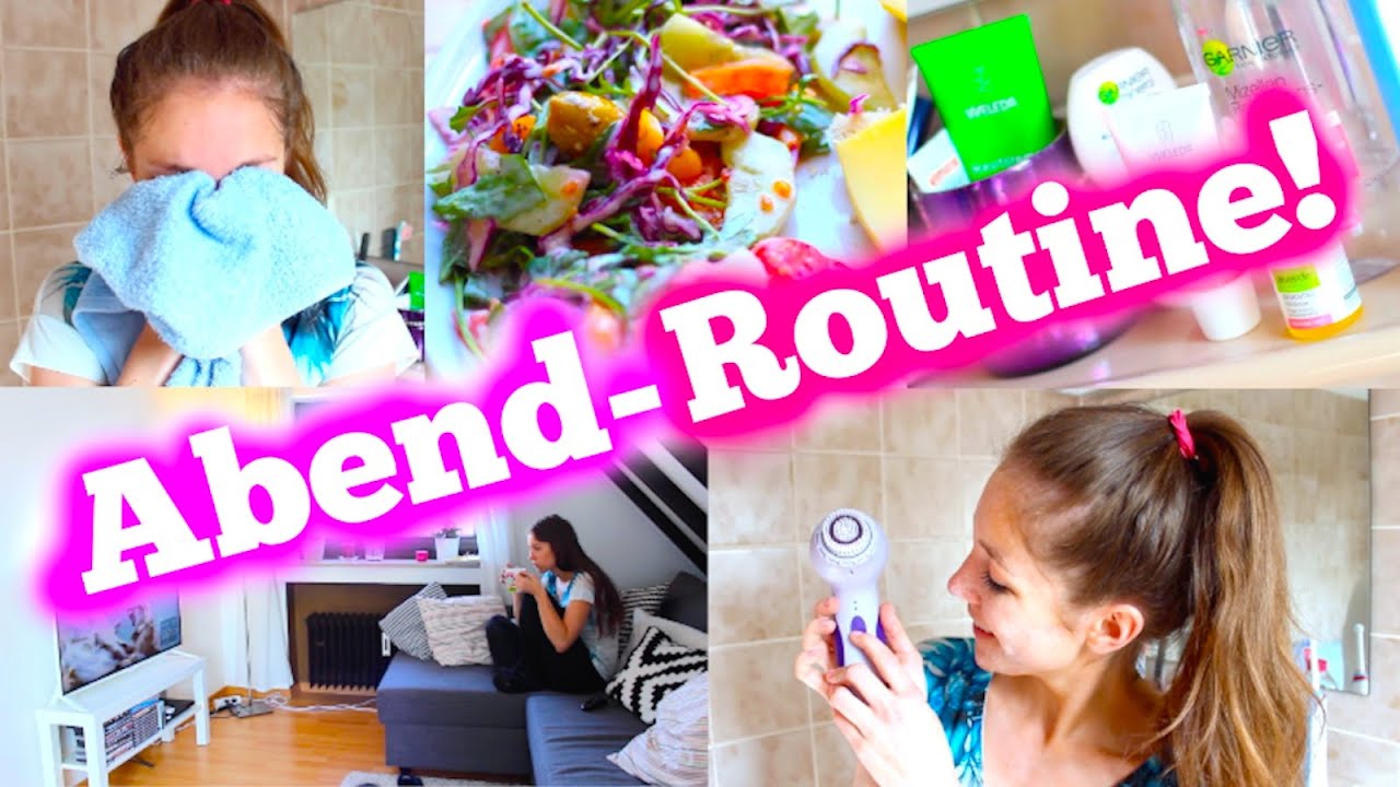Meine ABENDROUTINE ♡ in der Woche |BarbieLovesLipsticks
