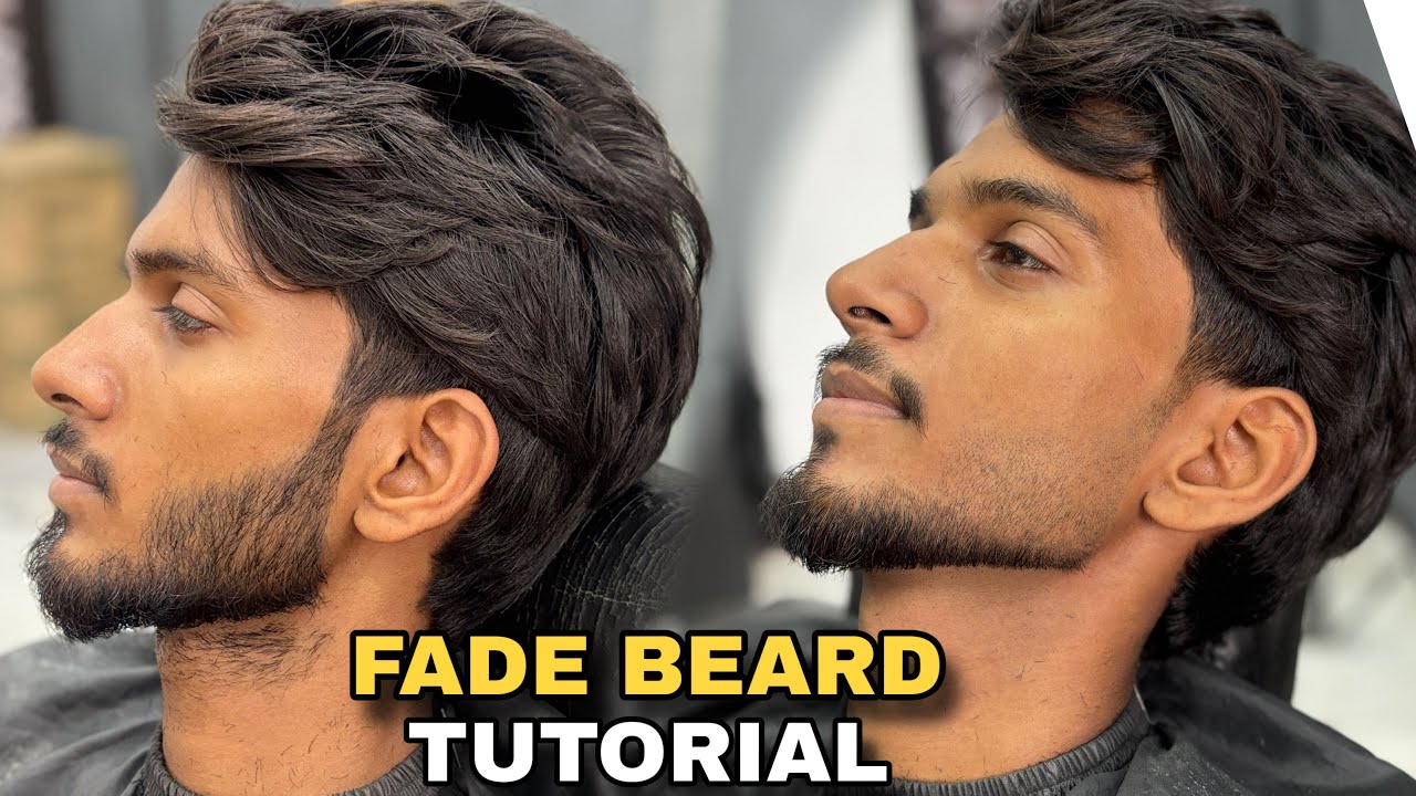How To Fade Beard Your At Salon | Fade Beard Styles For Boys | Tutorial Hindi 2025 | Sahil Barber 