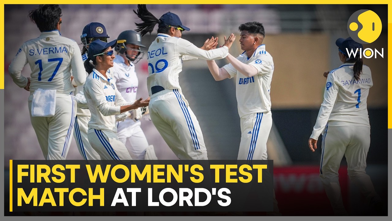 First Women's Test Match At Lords: India Face England In Historic Test | WION News