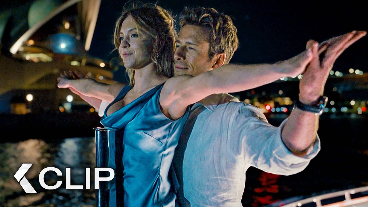 Sydney Sweeney spielt mit Glen Powell Titanic nach - WO DIE LÜGE HINFÄLLT Clip (2024)