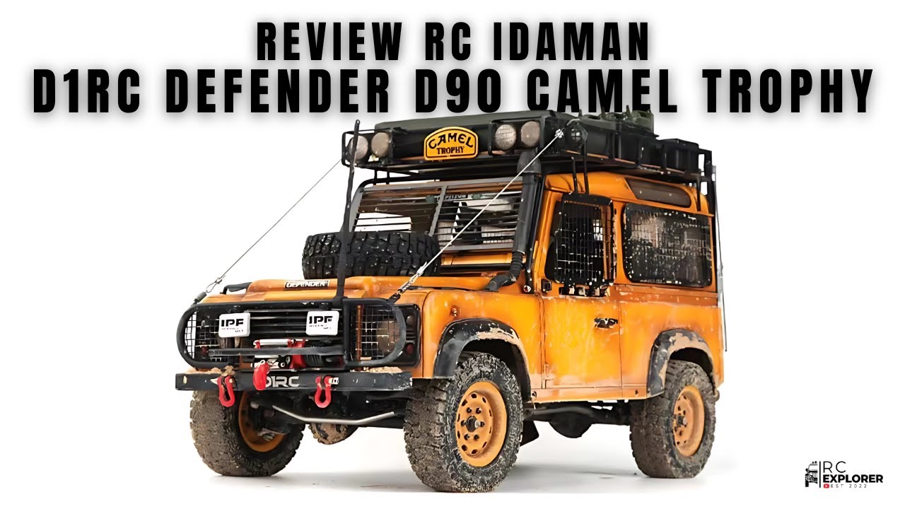 RC IDAMAN !? D1RC Defender D90 Camel Trophy Edition, Bisa Buat Beli Motor ??!!