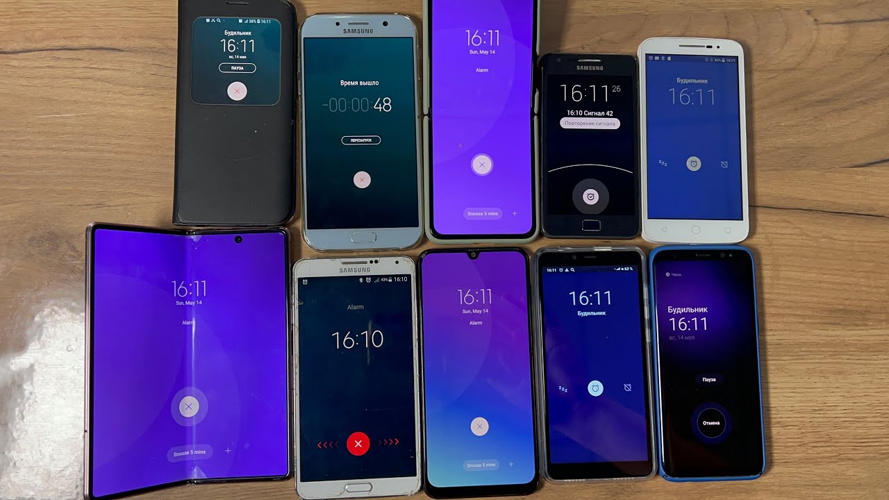 Timer ON / Alarm Clock Alcatel One Touch vs Galaxy Note Fold Z Flip 3 Inoi a2 Galaxy