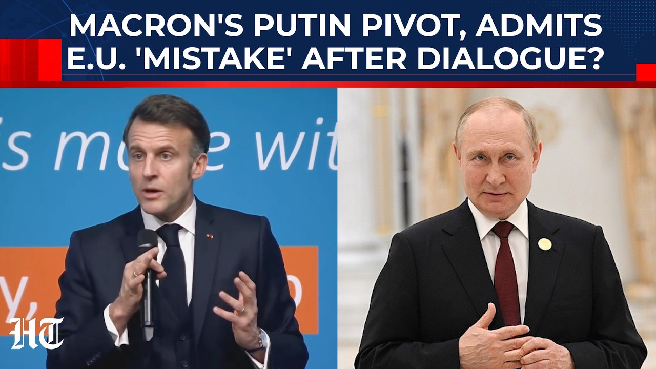 Macron's Putin Pivot? French President Admits EU 'Mistake' After Russia, France 'Establish' Dialogue