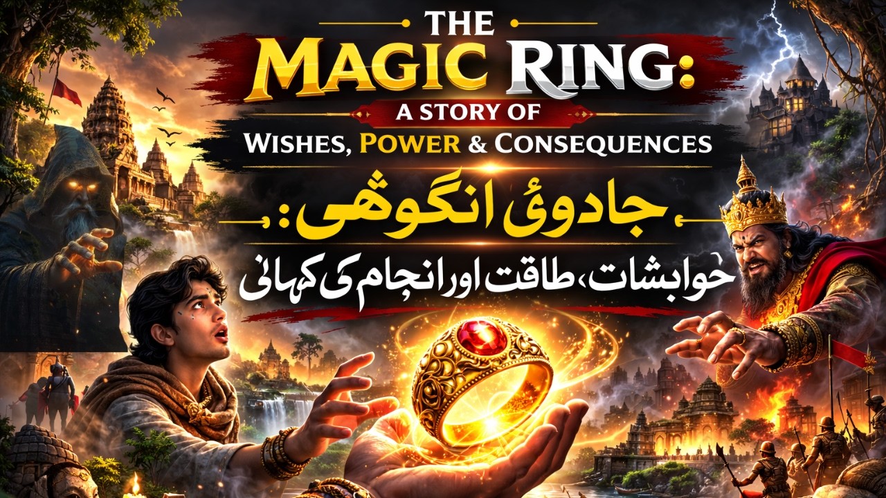 The Magic Ring  A Story of Wishes, Power & Consequences || tales by yasir khurram