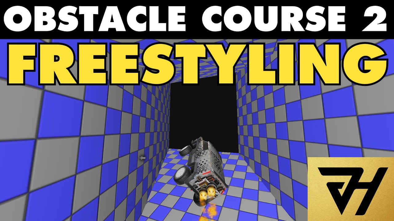 Rocket League | Obstacle Course 2 Freestyling
