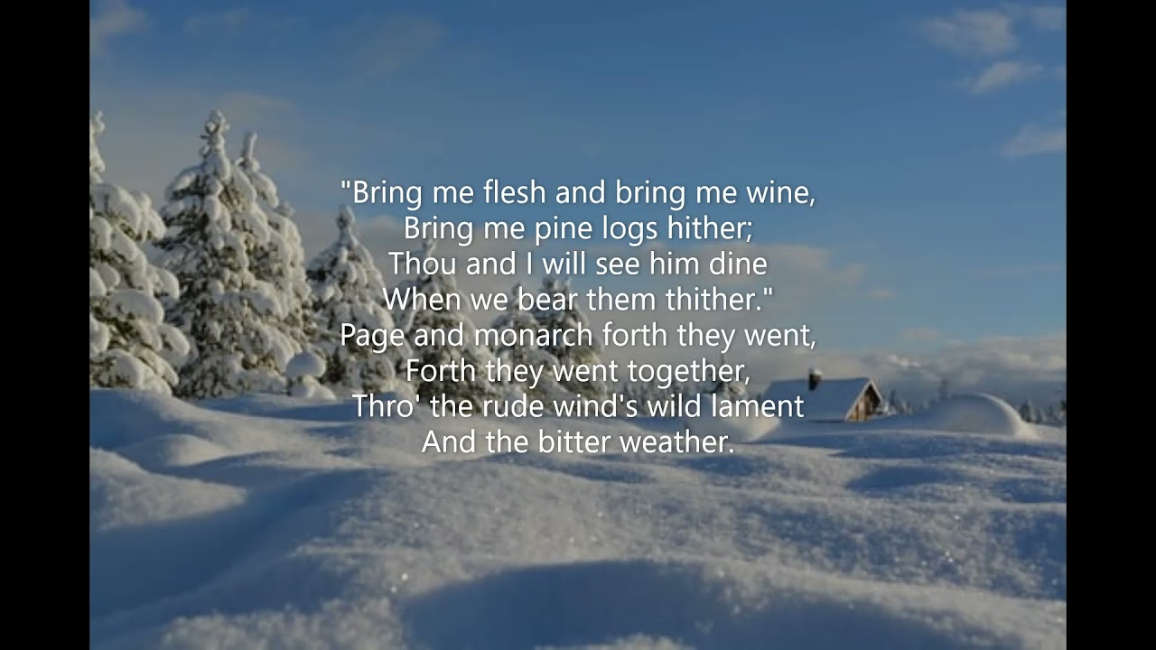 Good King Wenceslas (p61 We Love...Christmas Songs) John Mason Neale