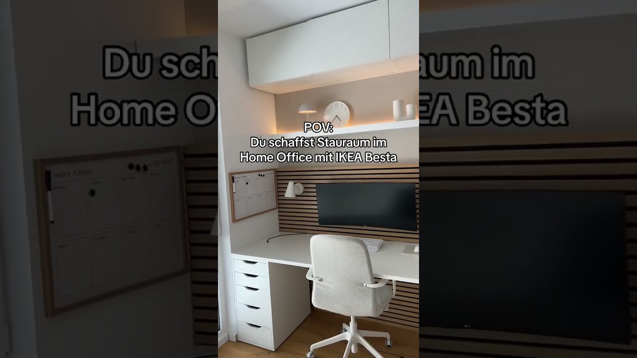 #STAURAUM Home #Office #Mit IKEA #Besta #konnt ihr #perfekt in die #Hohe #gehen