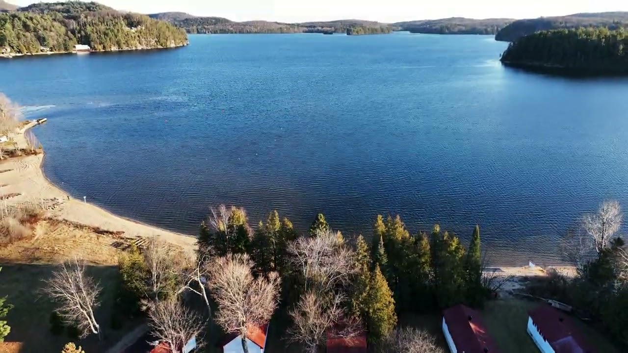 Saint Hippolyte, Qu&eacute;bec - Plage municipale/Municipal beach - Lac Achigan 2021